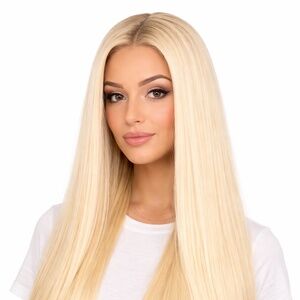 Long Straight Blonde Wig – One Size – Model BFM010 – New